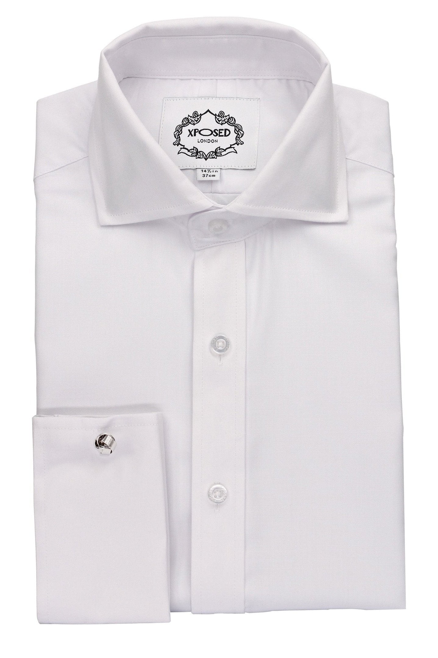 FINE WIRE SILVER KNOT CUFFLINKS