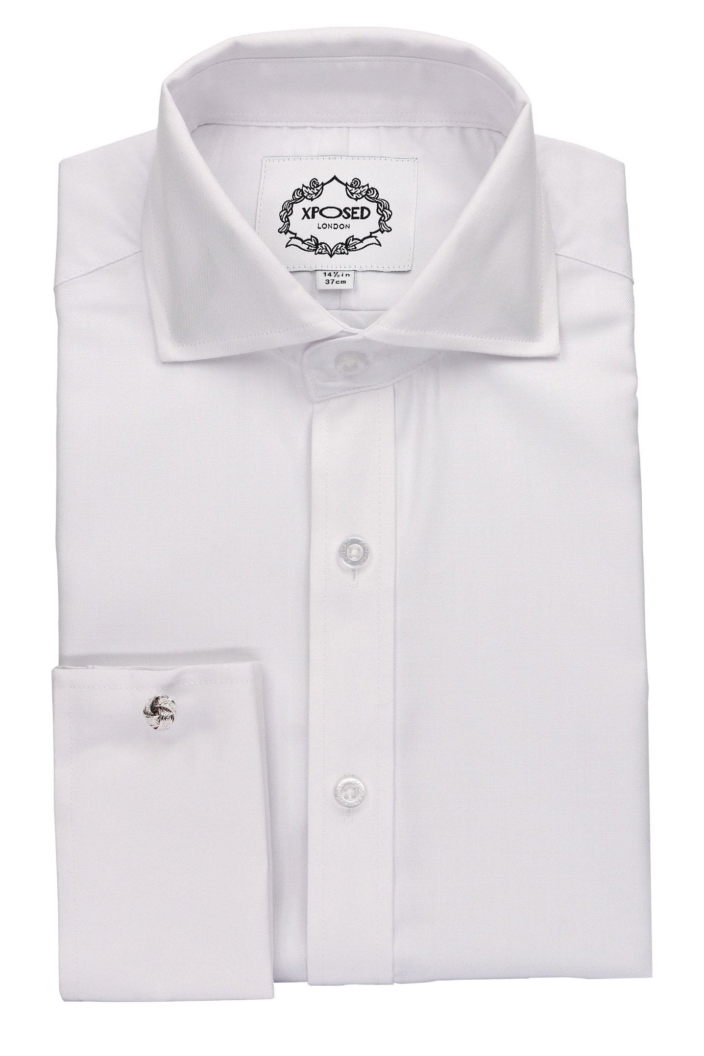 SILVER KNOT CUFFLINKS