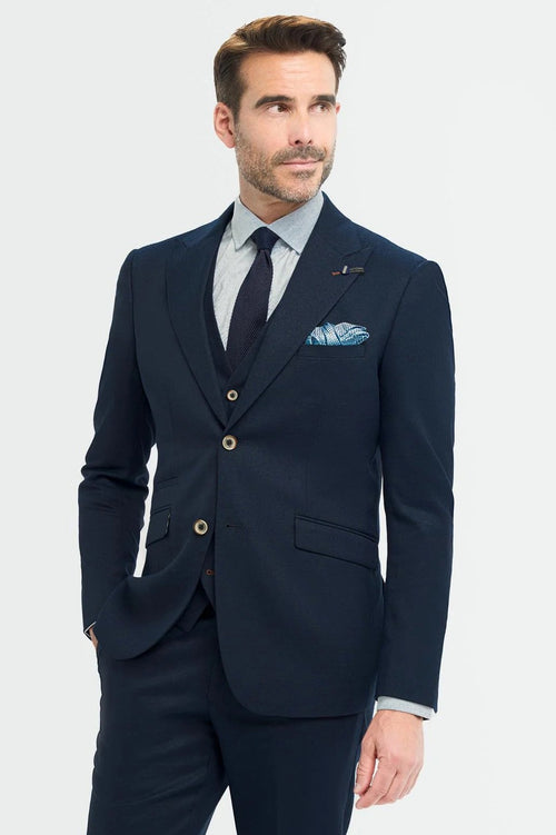 Cavani – Tropez Navy Blue Blazer Tailored Fit