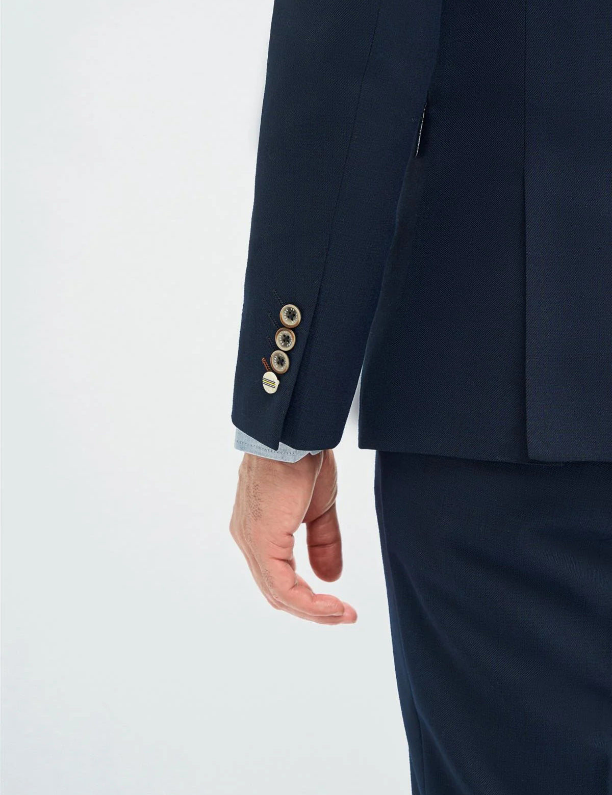 Cavani – Tropez Navy Blue 3 Piece Suit Tailored Fit