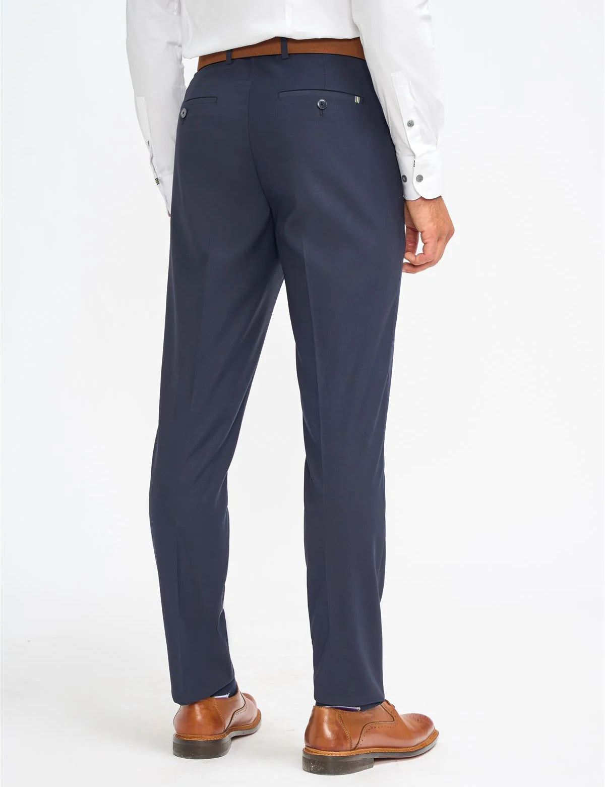MALIBU – NAVY BLUE TAILORED SUIT TROUSER