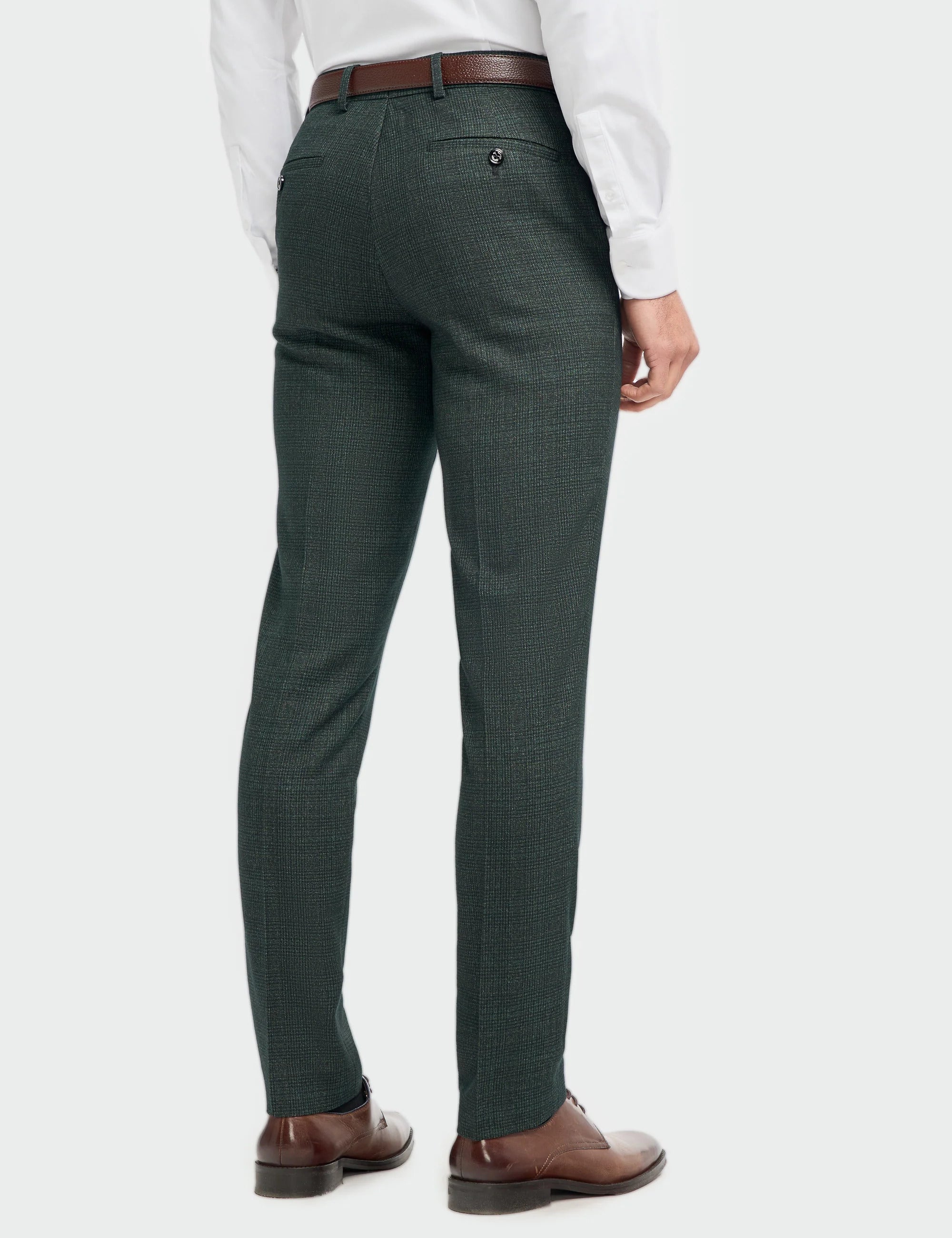 CARIDI - OLIVE 2 PIECE DOUBLE BREASTED SUIT BY CAVANI