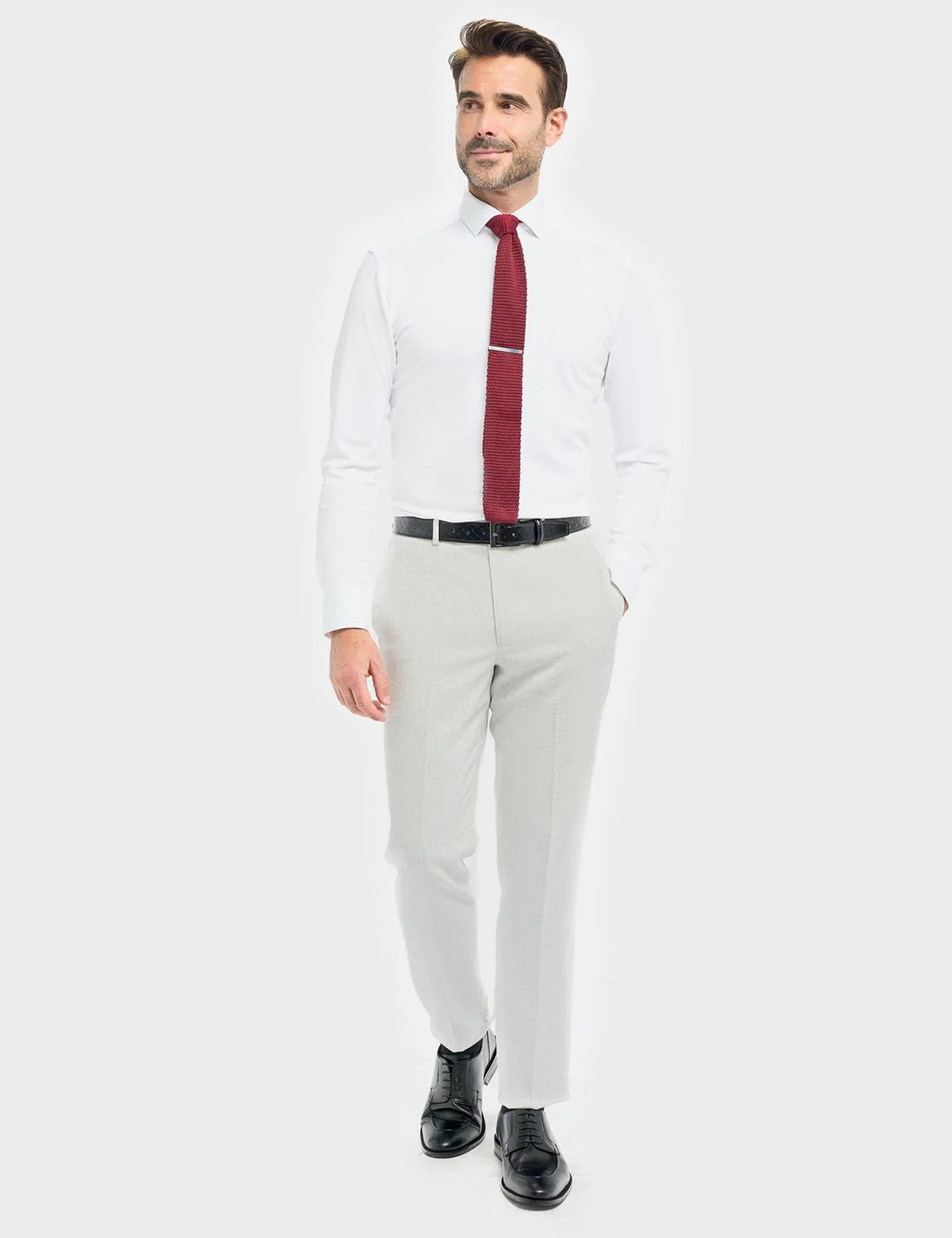 Cavani – Tropez Grey Tailored Trousers