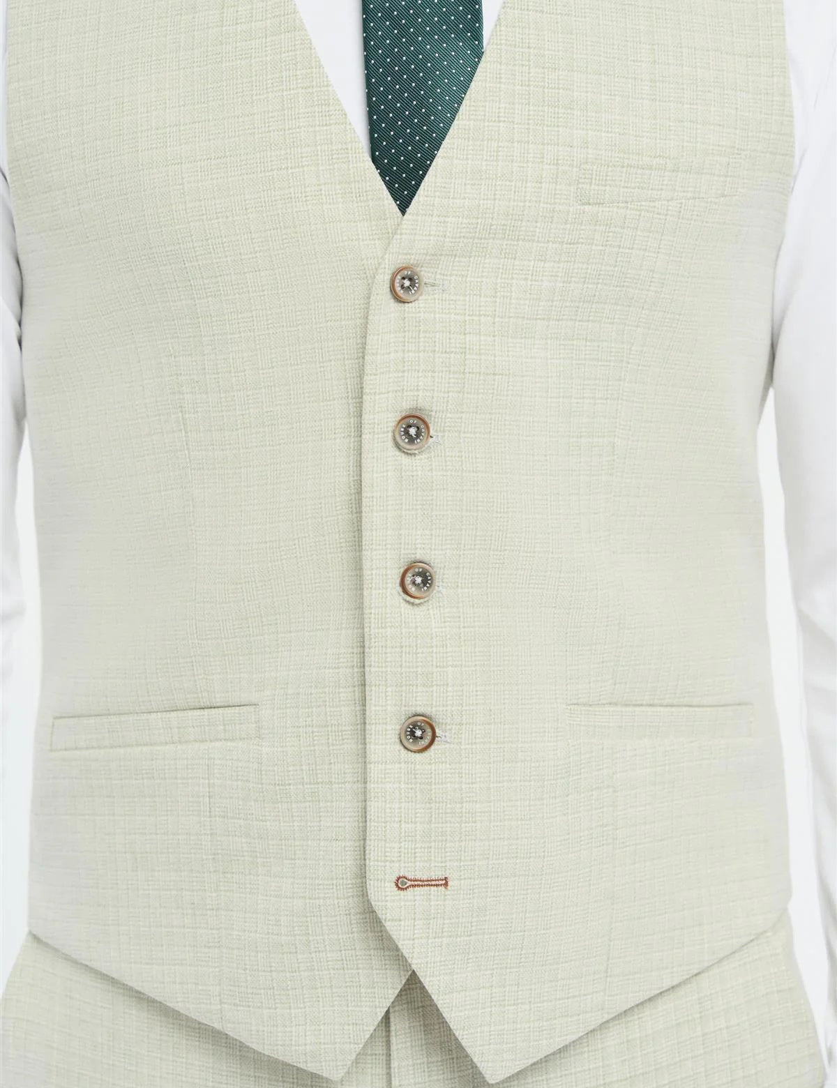 Cavani – Tropez Tailored 3 Piece Suit in Green