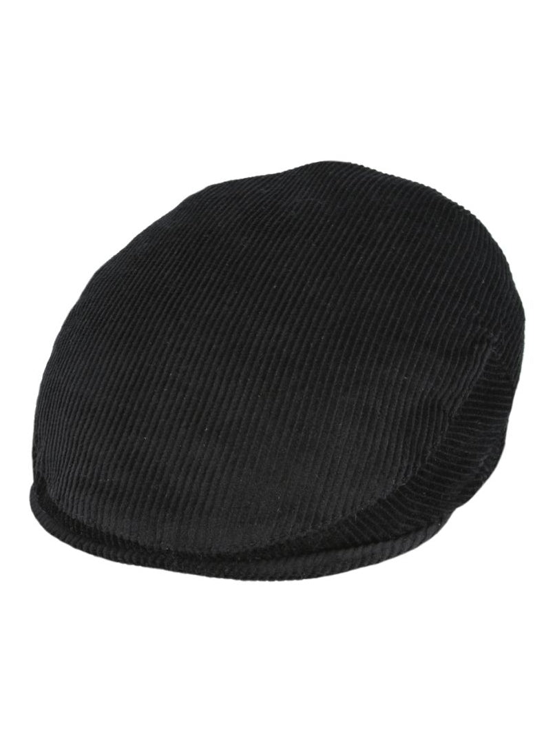 COTTON CORDUROY FLAT CAP