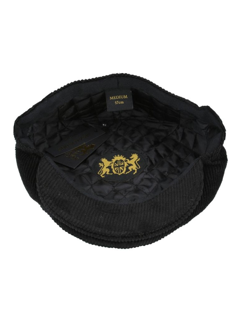 COTTON CORDUROY FLAT CAP