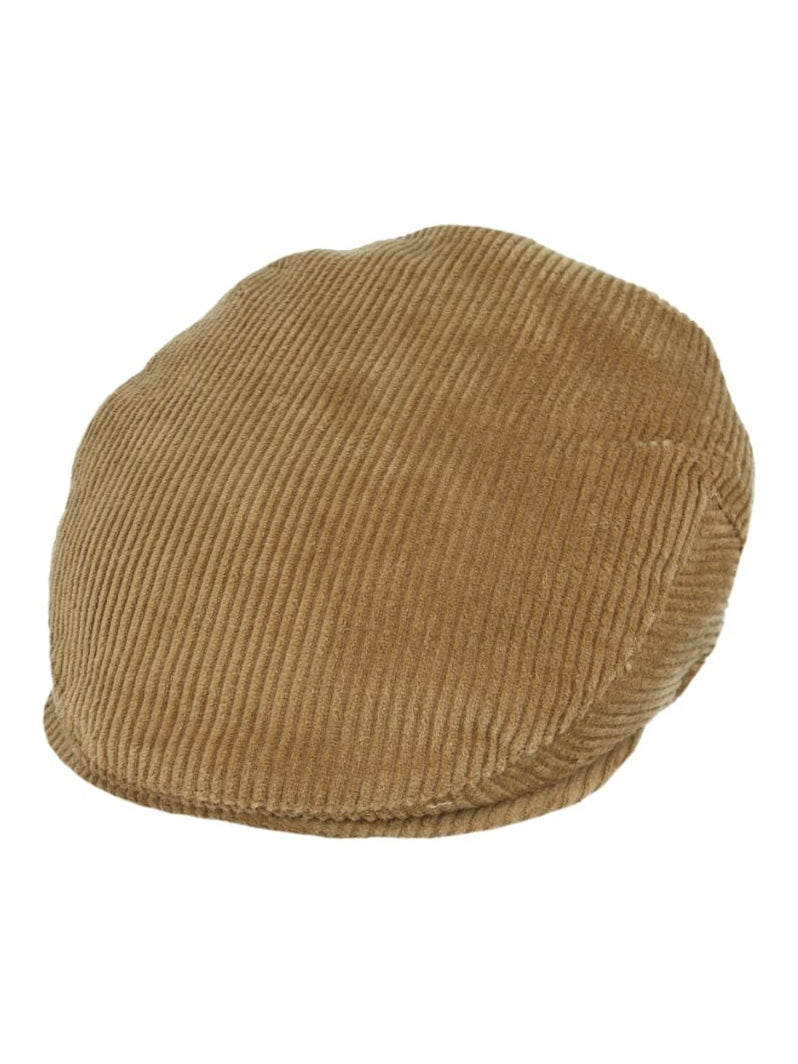 COTTON CORDUROY FLAT CAP