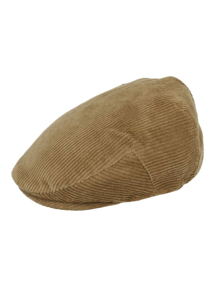 COTTON CORDUROY FLAT CAP