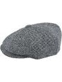 TWEED WOOL BLEND NEWSBOY FLAT CAP