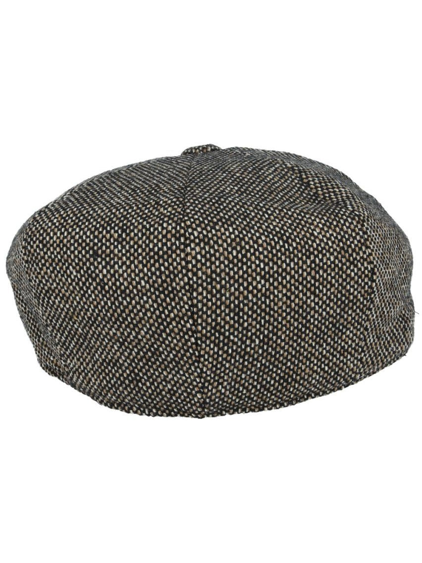 TWEED WOOL BLEND NEWSBOY FLAT CAP