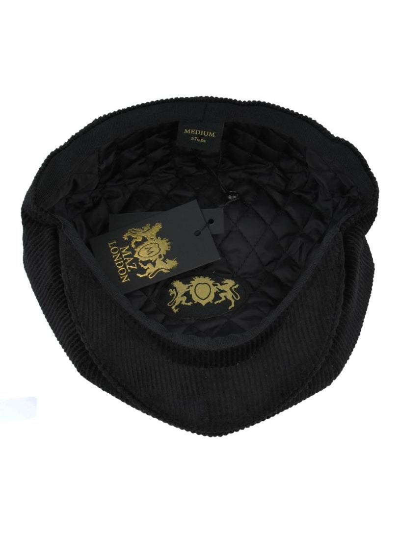 COTTON CORDUROY NEWSBOY FLAT CAP