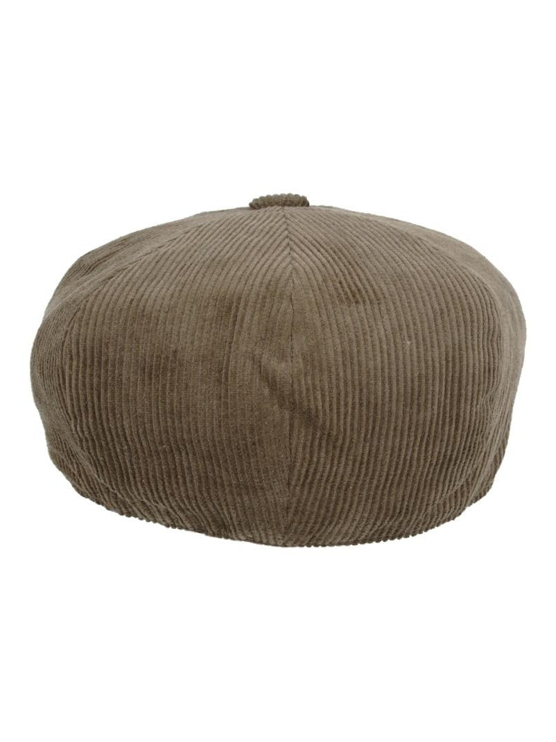 COTTON CORDUROY NEWSBOY FLAT CAP