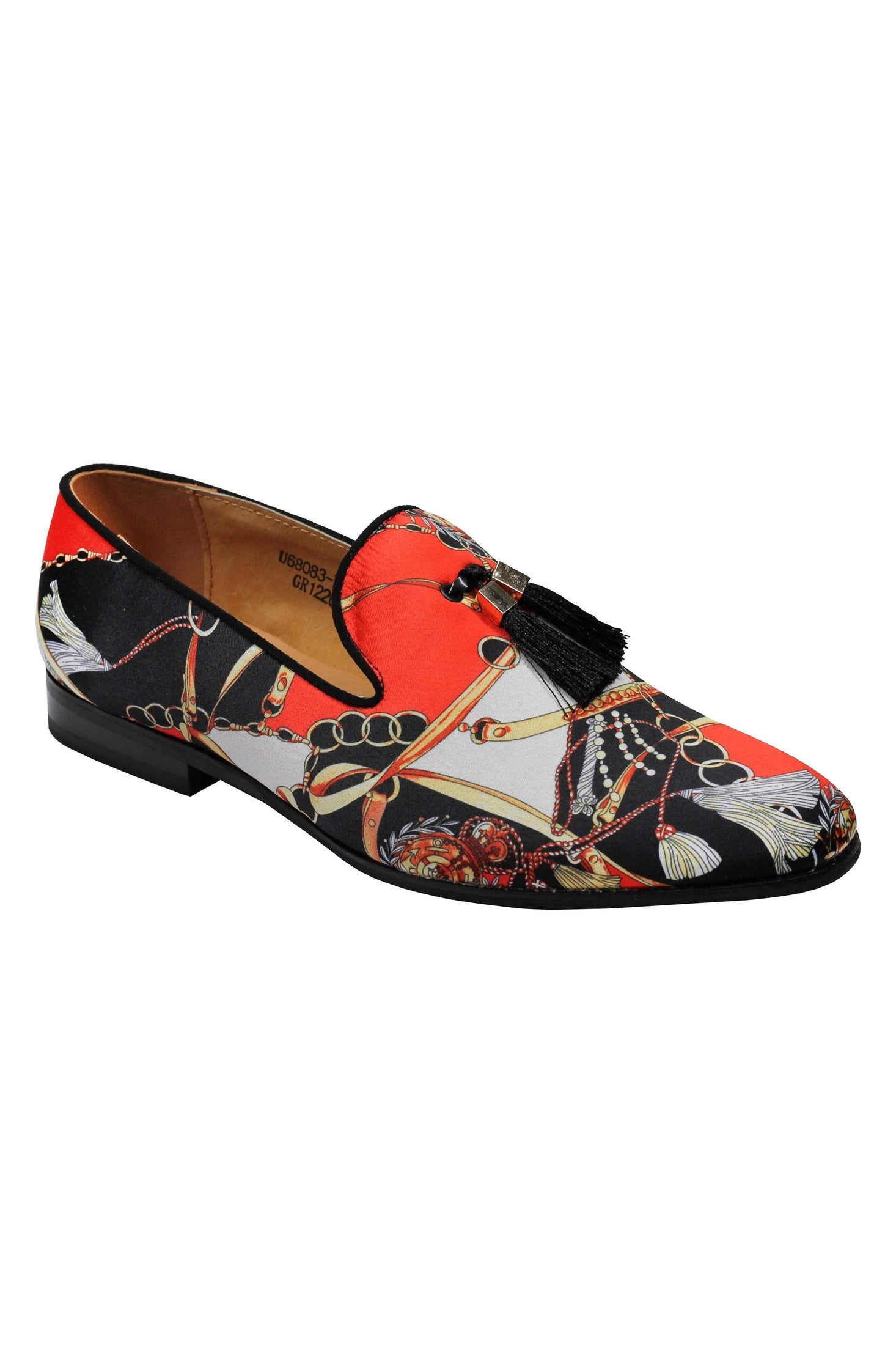 Brocade Tassel Loafers