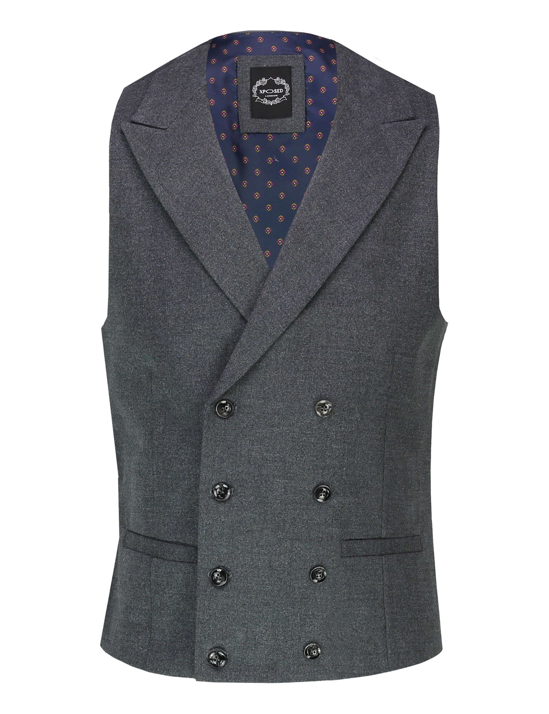MAX DOUBLE BREASTED WAIST COAT