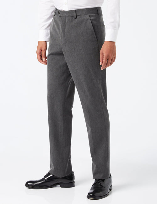 Jross - Pantalon de costume habillé gris anthracite