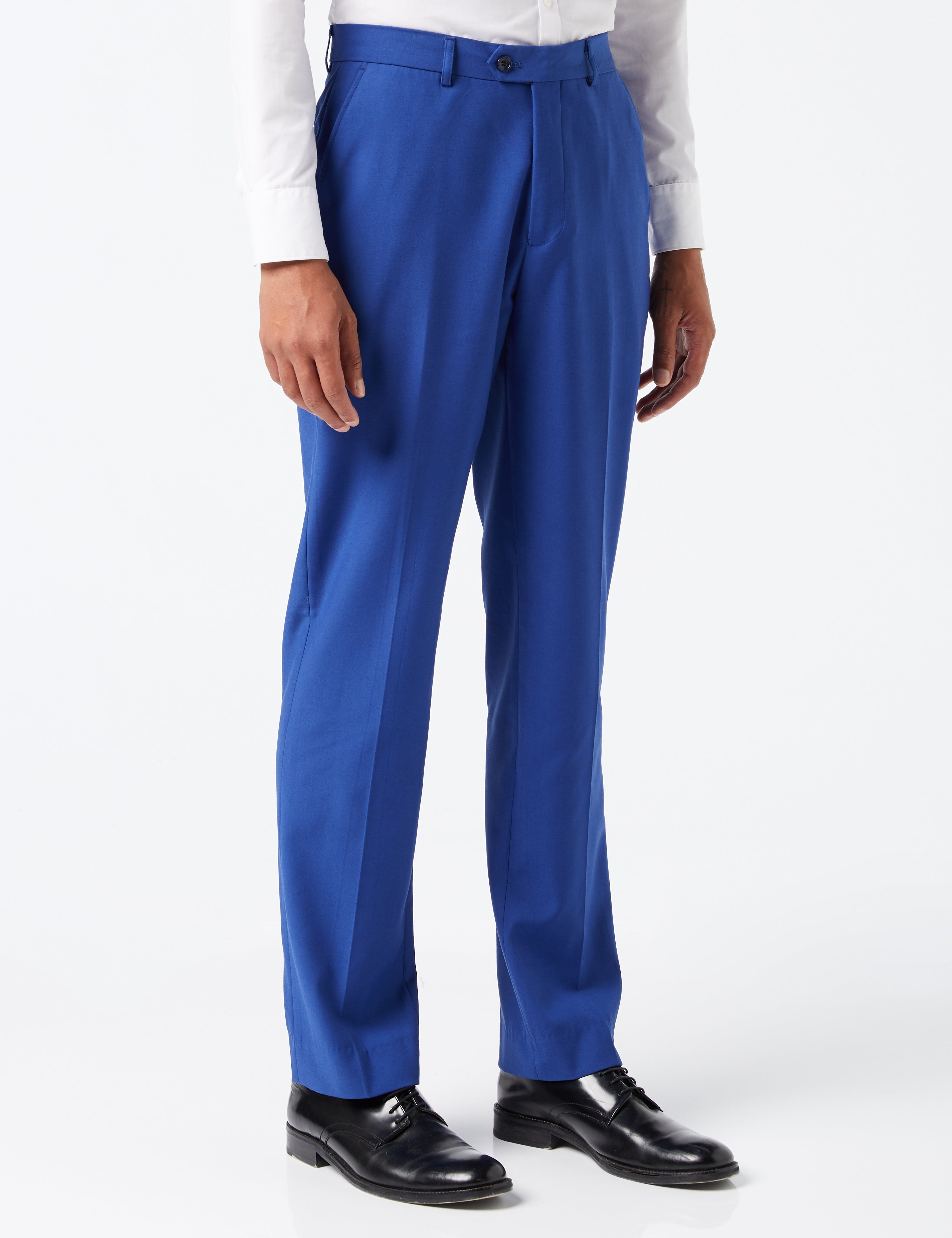 PJ-ROYAL BLUE PLAIN TROUSER