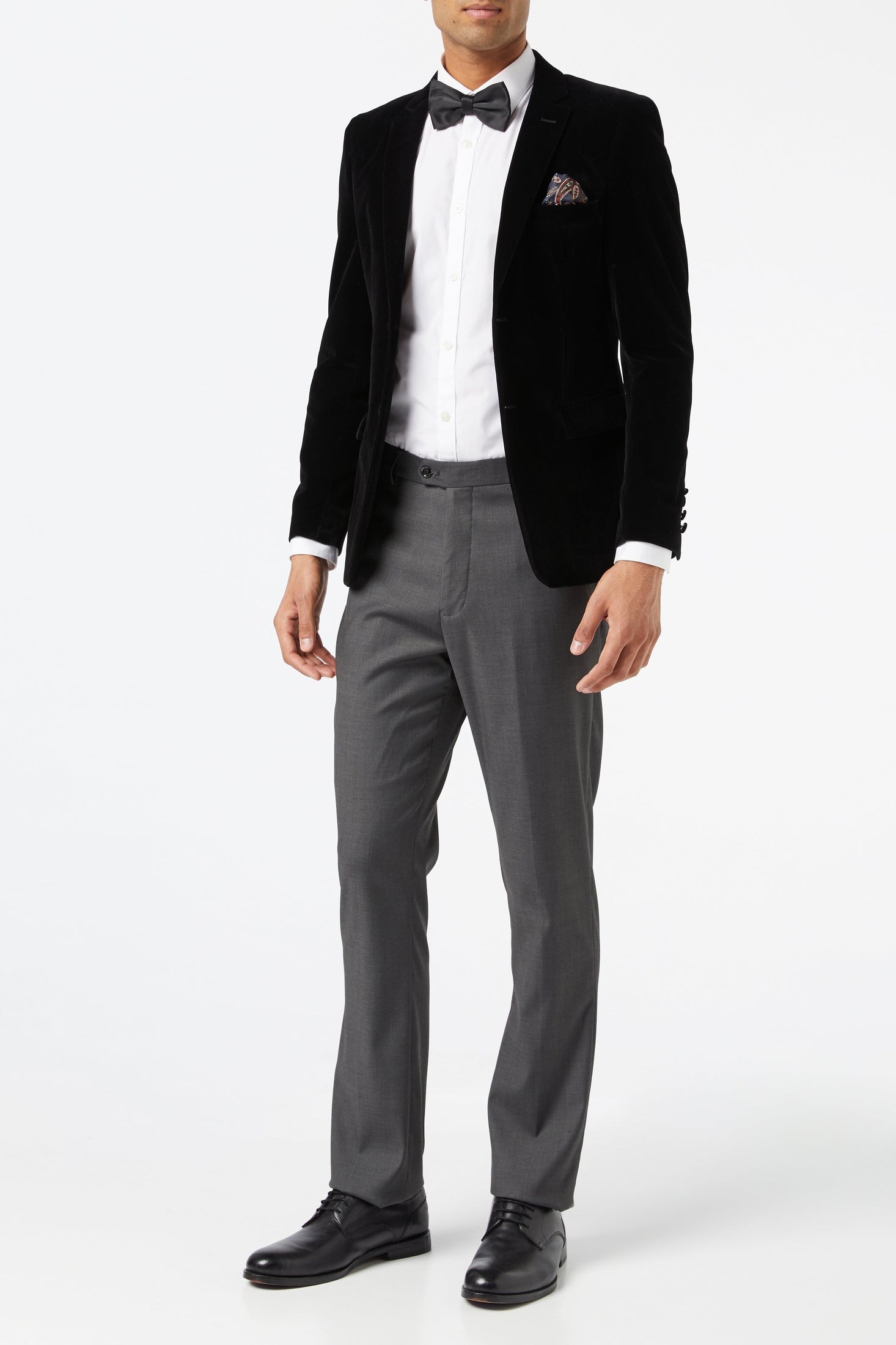 GARY- BLACK VELVET BLAZER
