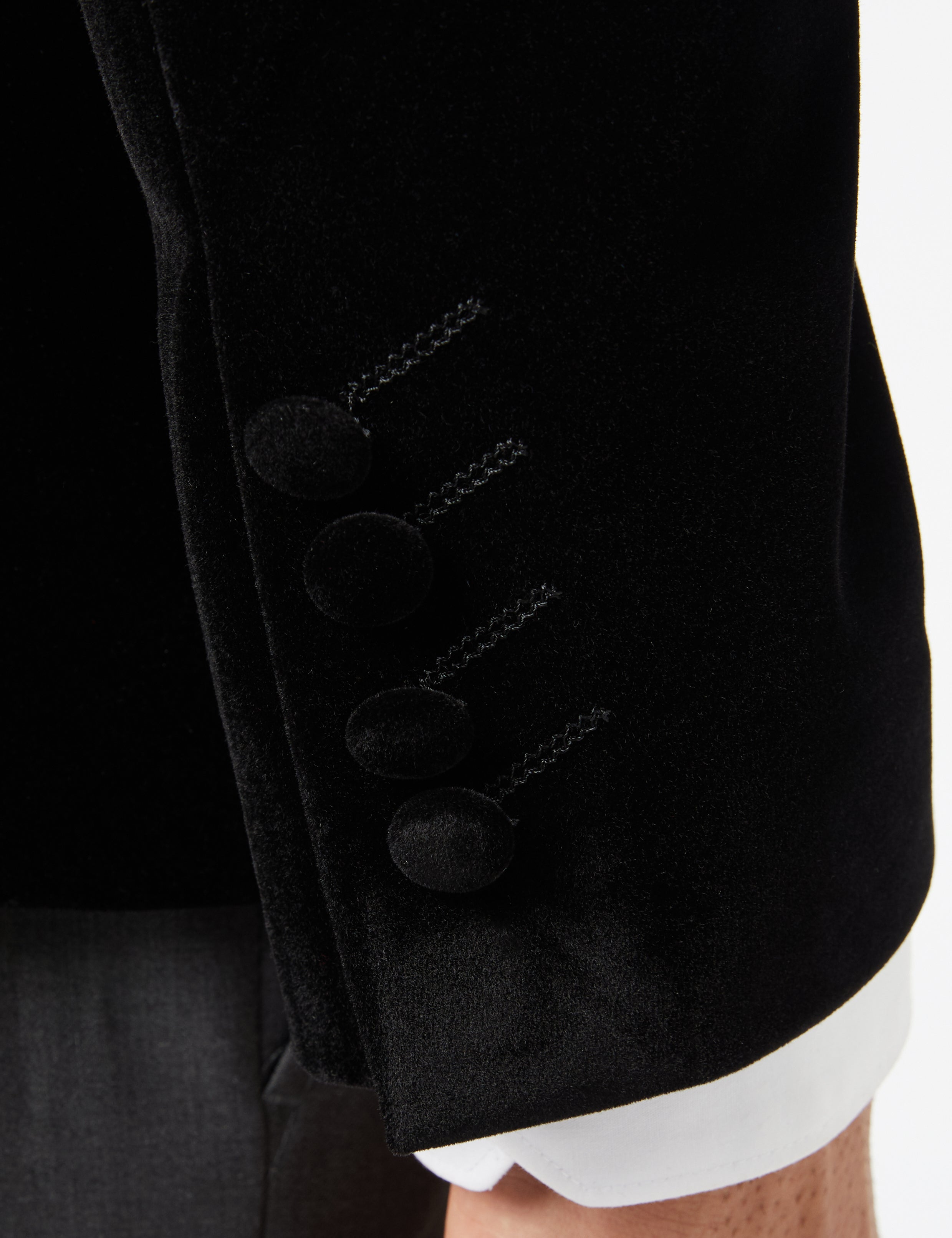 GARY- BLACK VELVET BLAZER