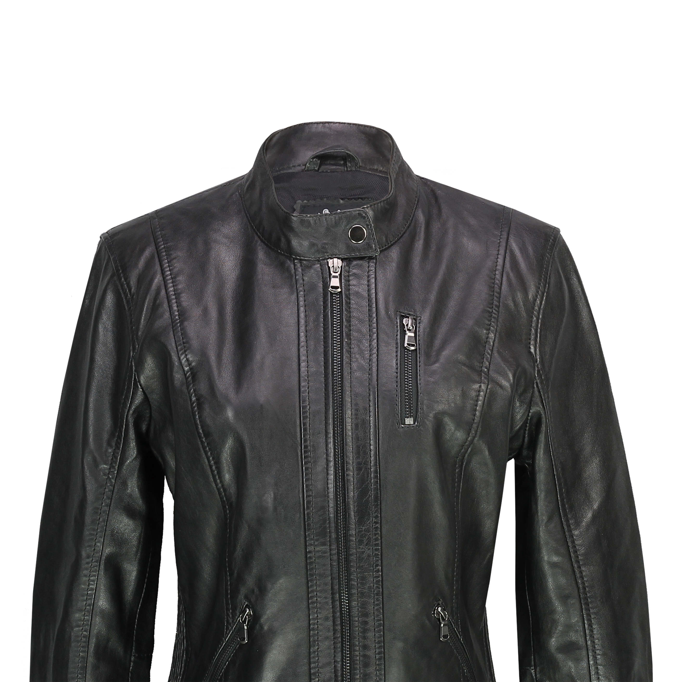 WOMENS VINTAGE REAL LEATHER JACKET