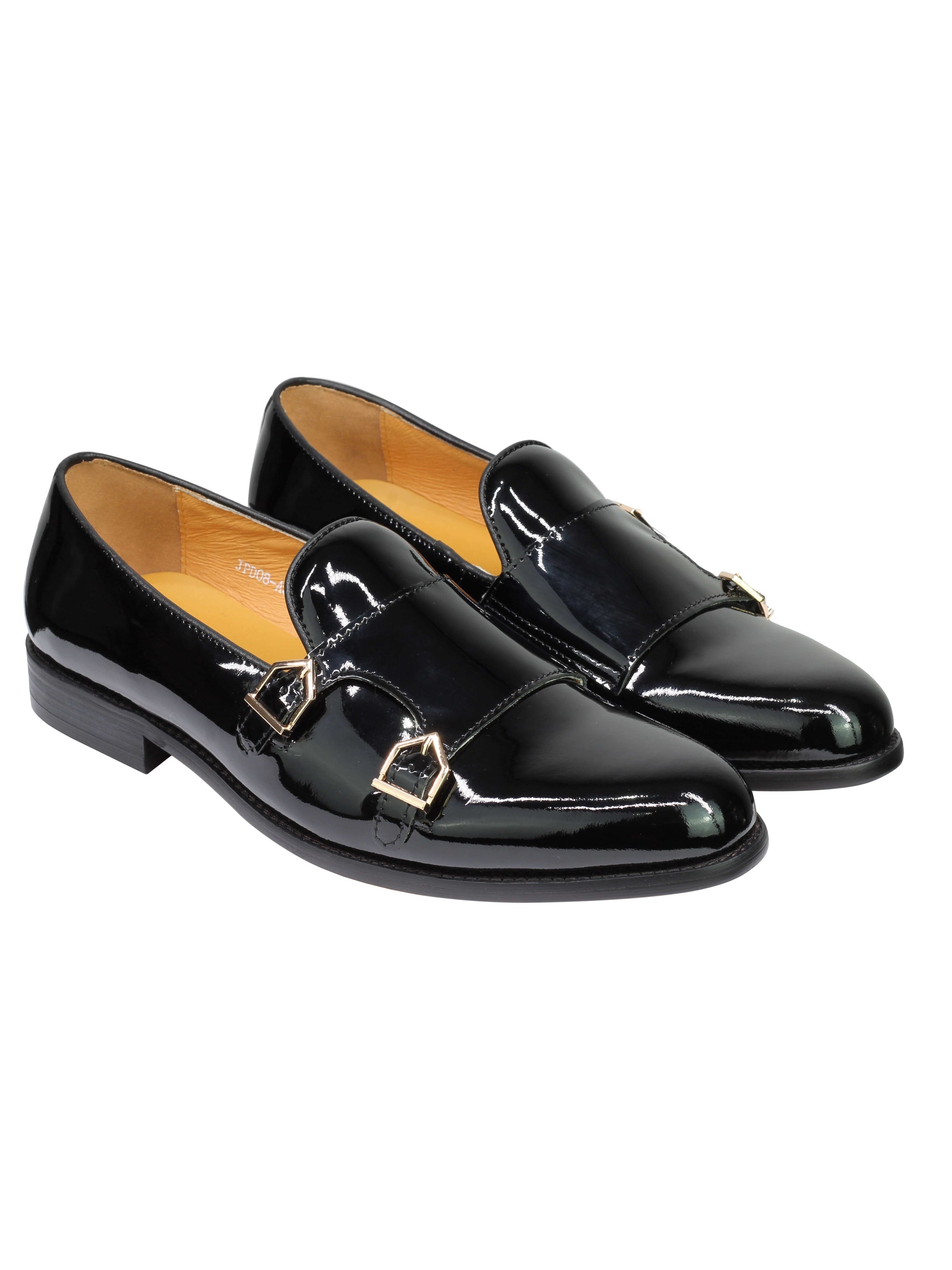 Real Leather Shiny Loafers Slip Ons