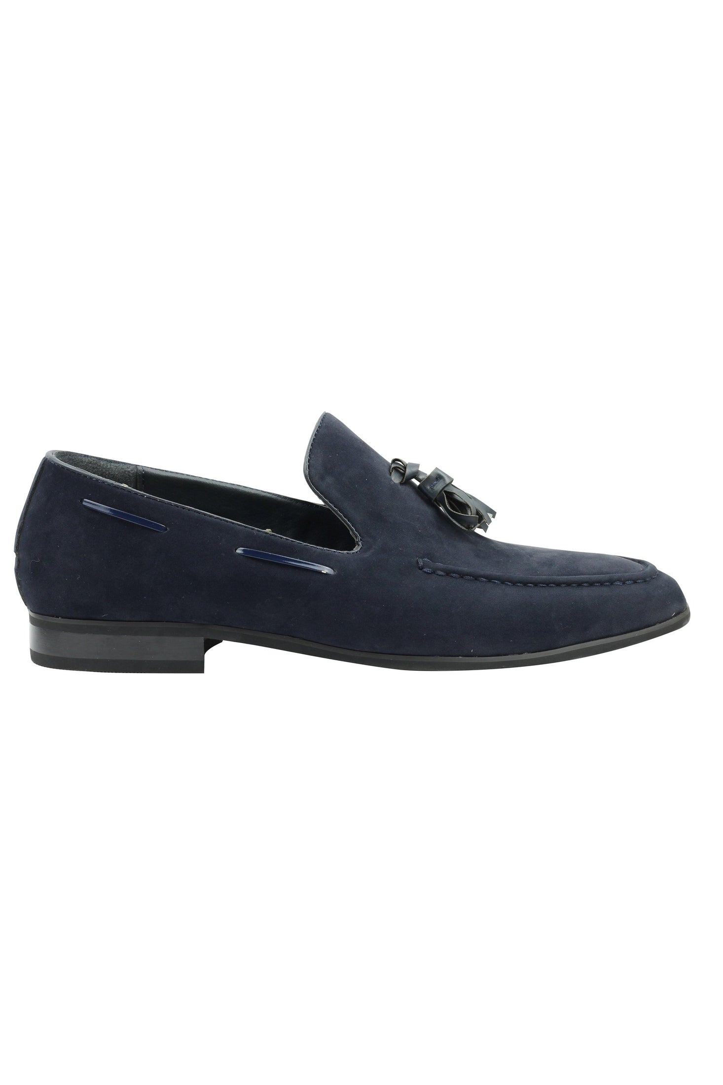 Faux Suede Leather Tassel Loafers