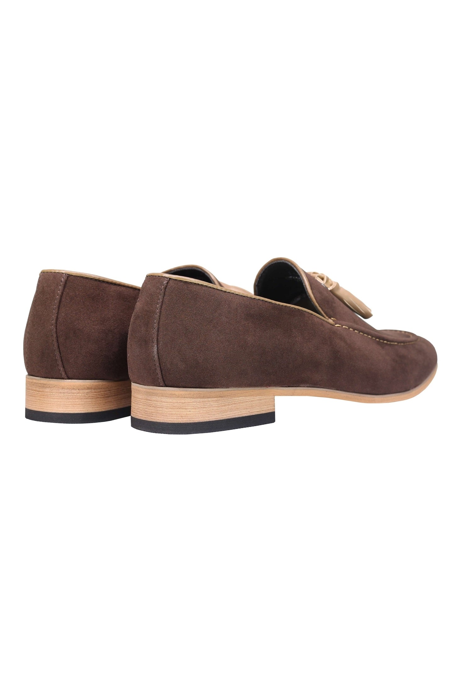 SUEDE - FAUX LEATHER TASSEL LOAFERS