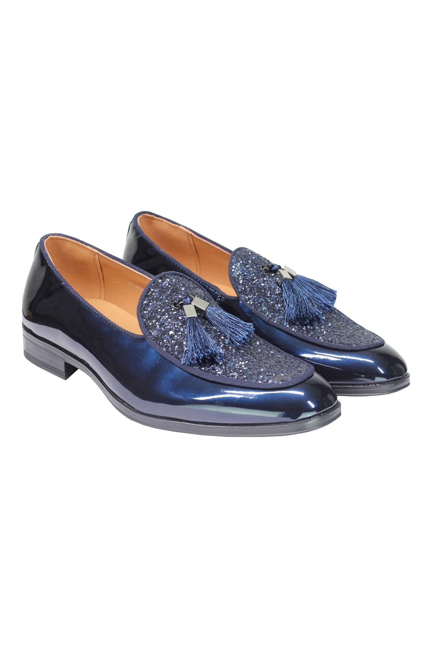 GLITTER - SHINY TASSEL LOAFERS