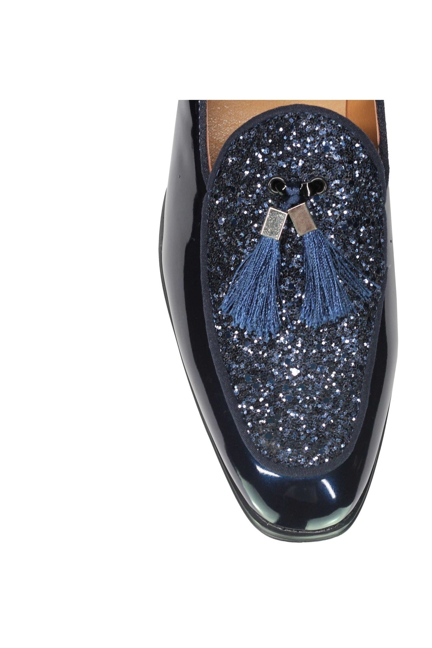 GLITTER - SHINY TASSEL LOAFERS