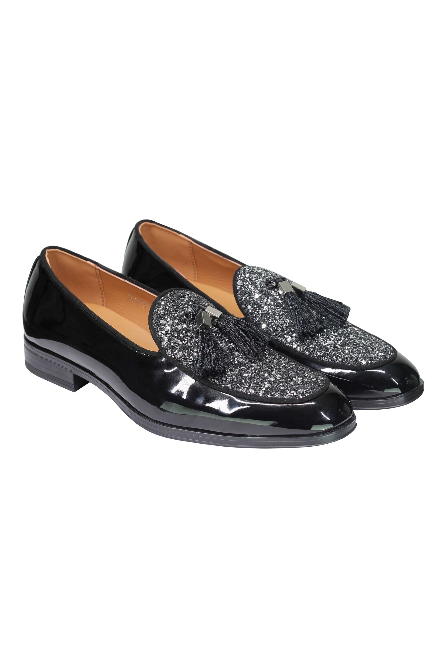 GLITTER - SHINY TASSEL LOAFERS