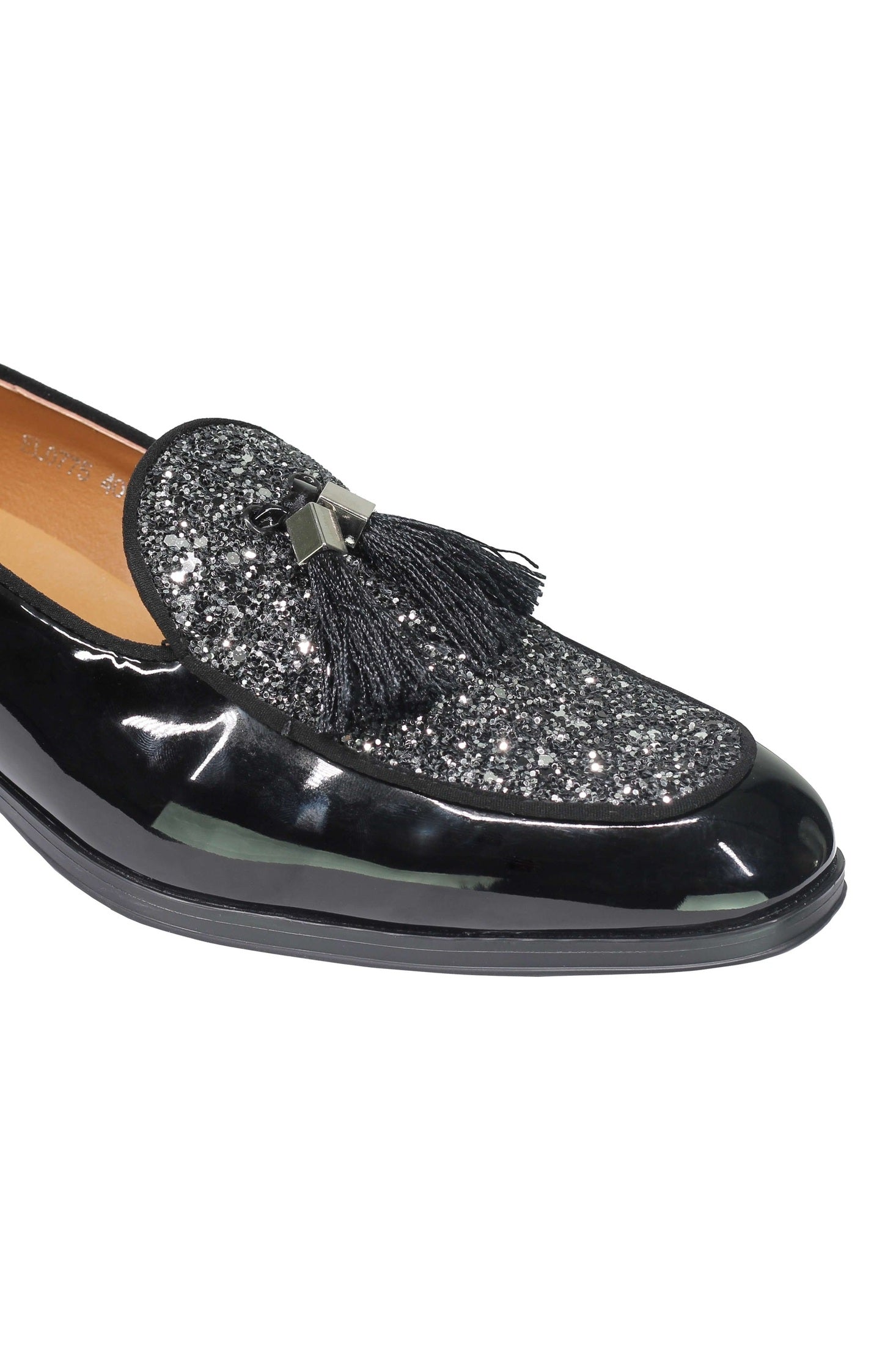 GLITTER - SHINY TASSEL LOAFERS