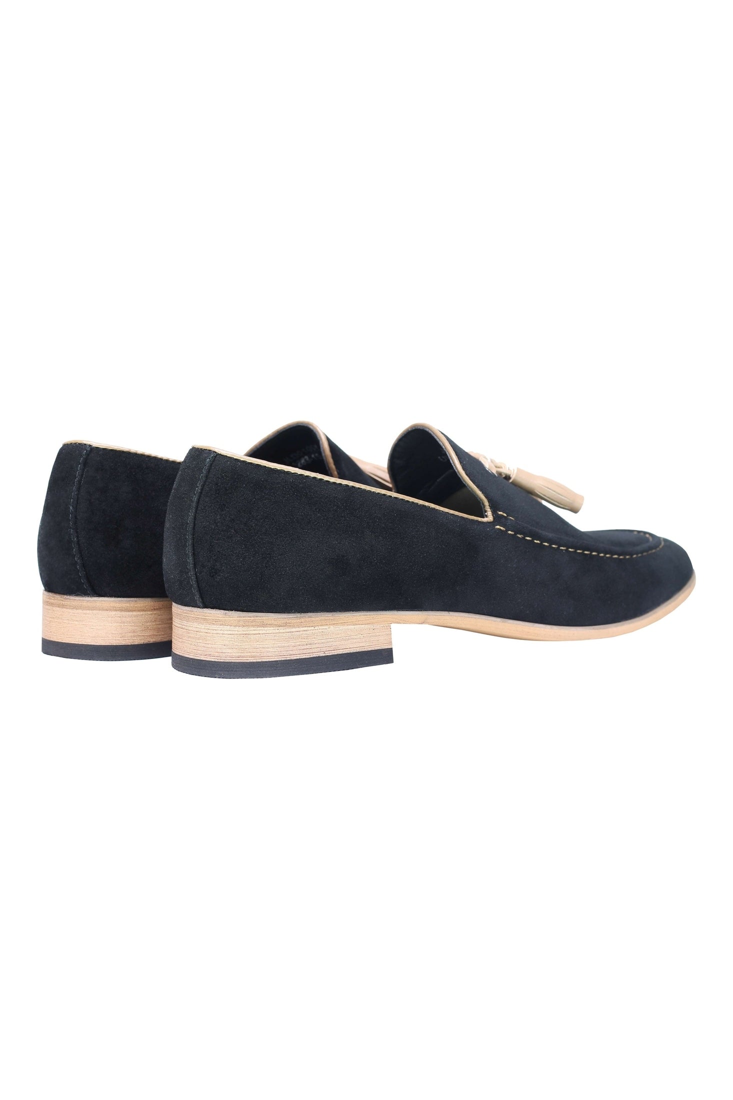 SUEDE - FAUX LEATHER TASSEL LOAFERS