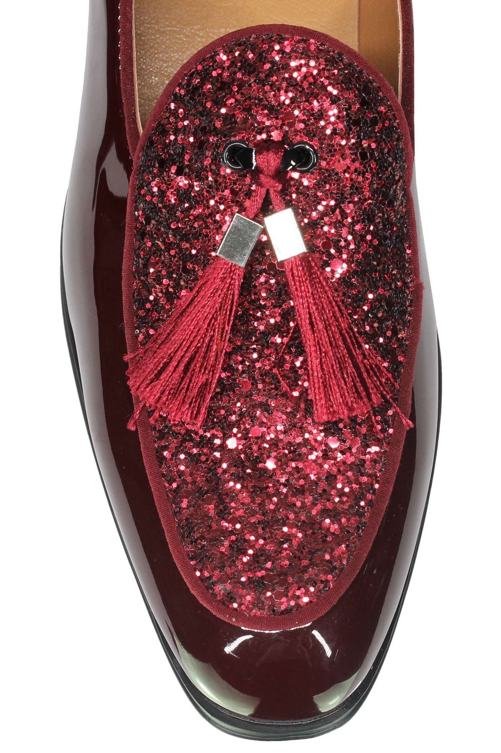 GLITTER - SHINY TASSEL LOAFERS