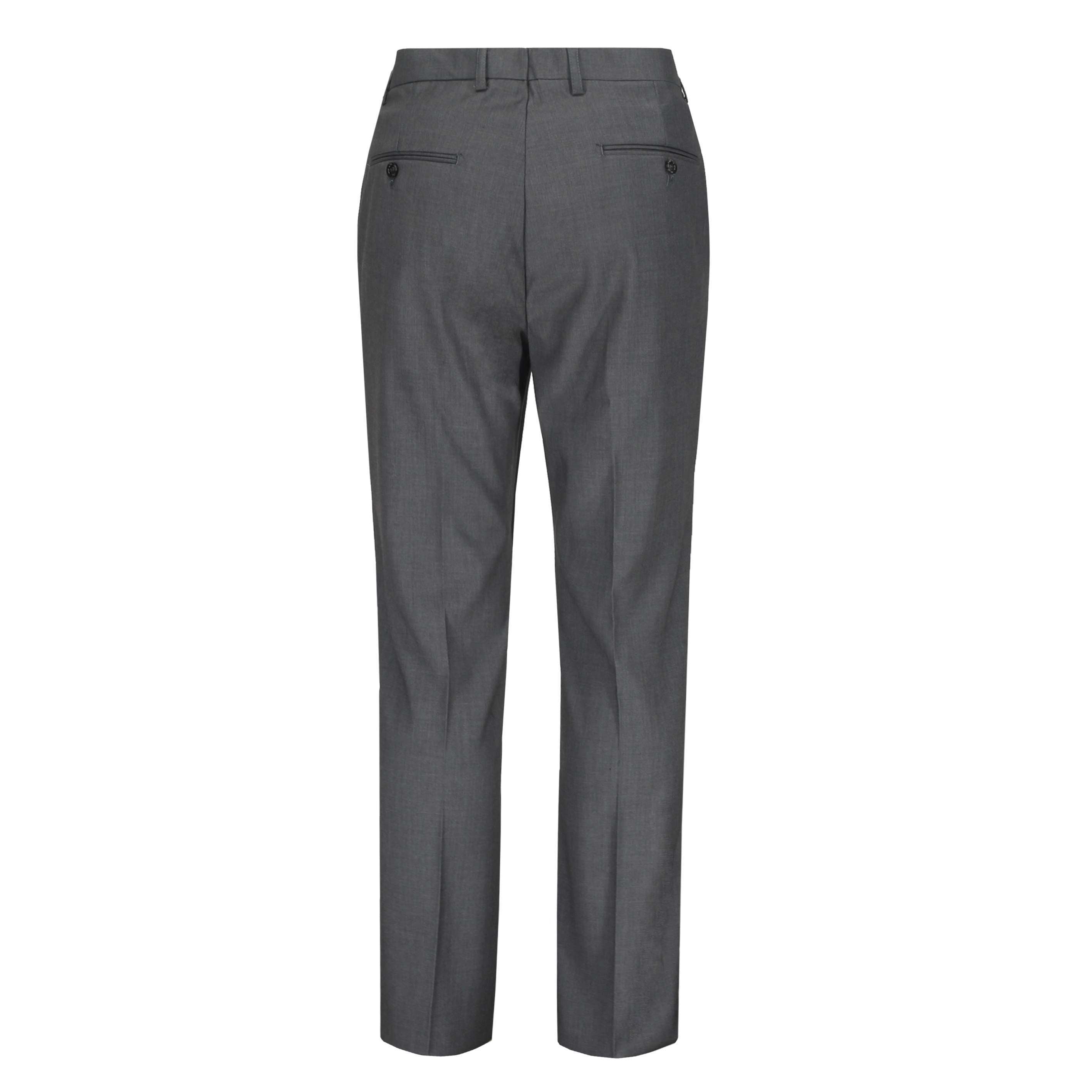 GRAHAM - CHARCOAL PLAIN TROUSERS