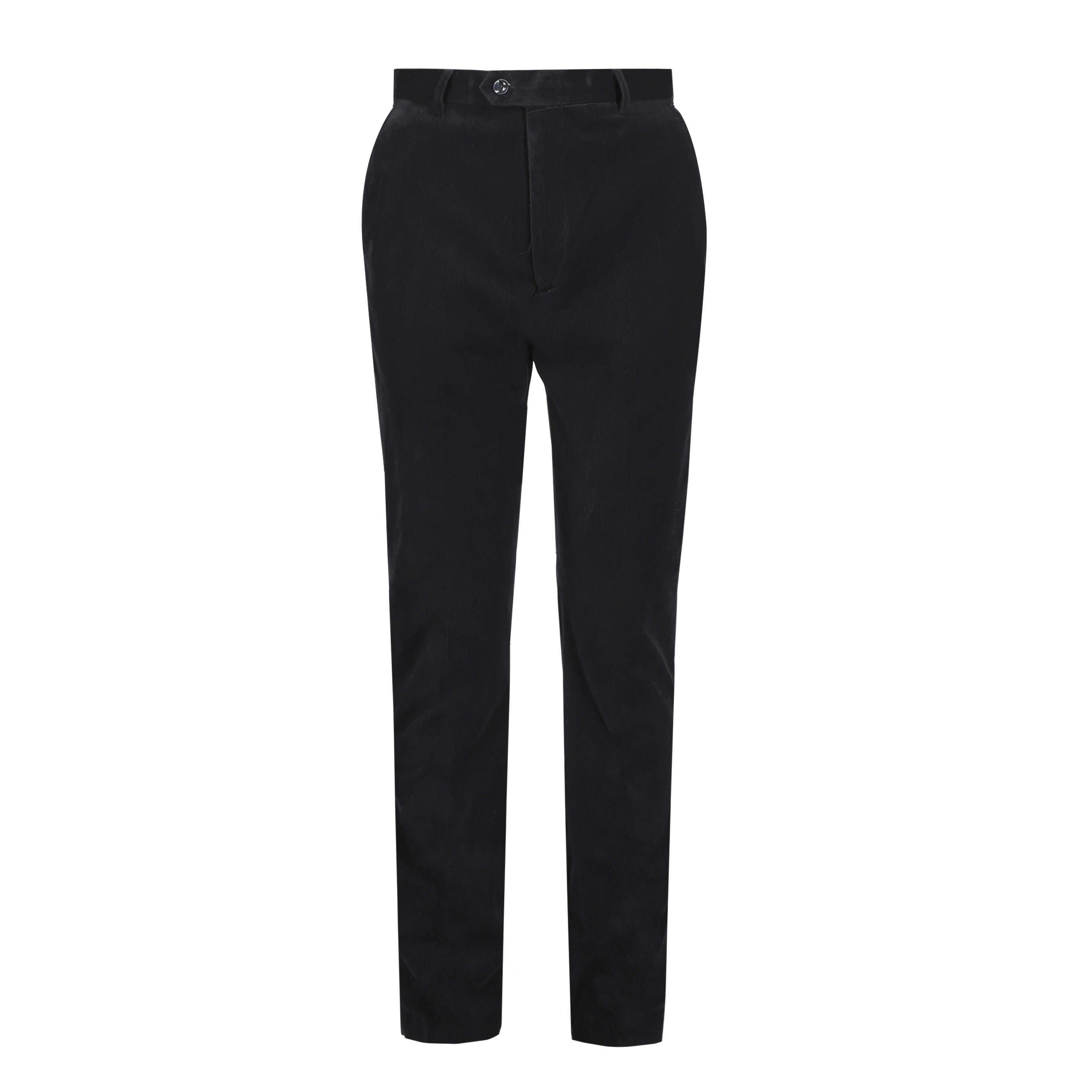 MATTHEW-CORDUROY TROUSER IN BLACK