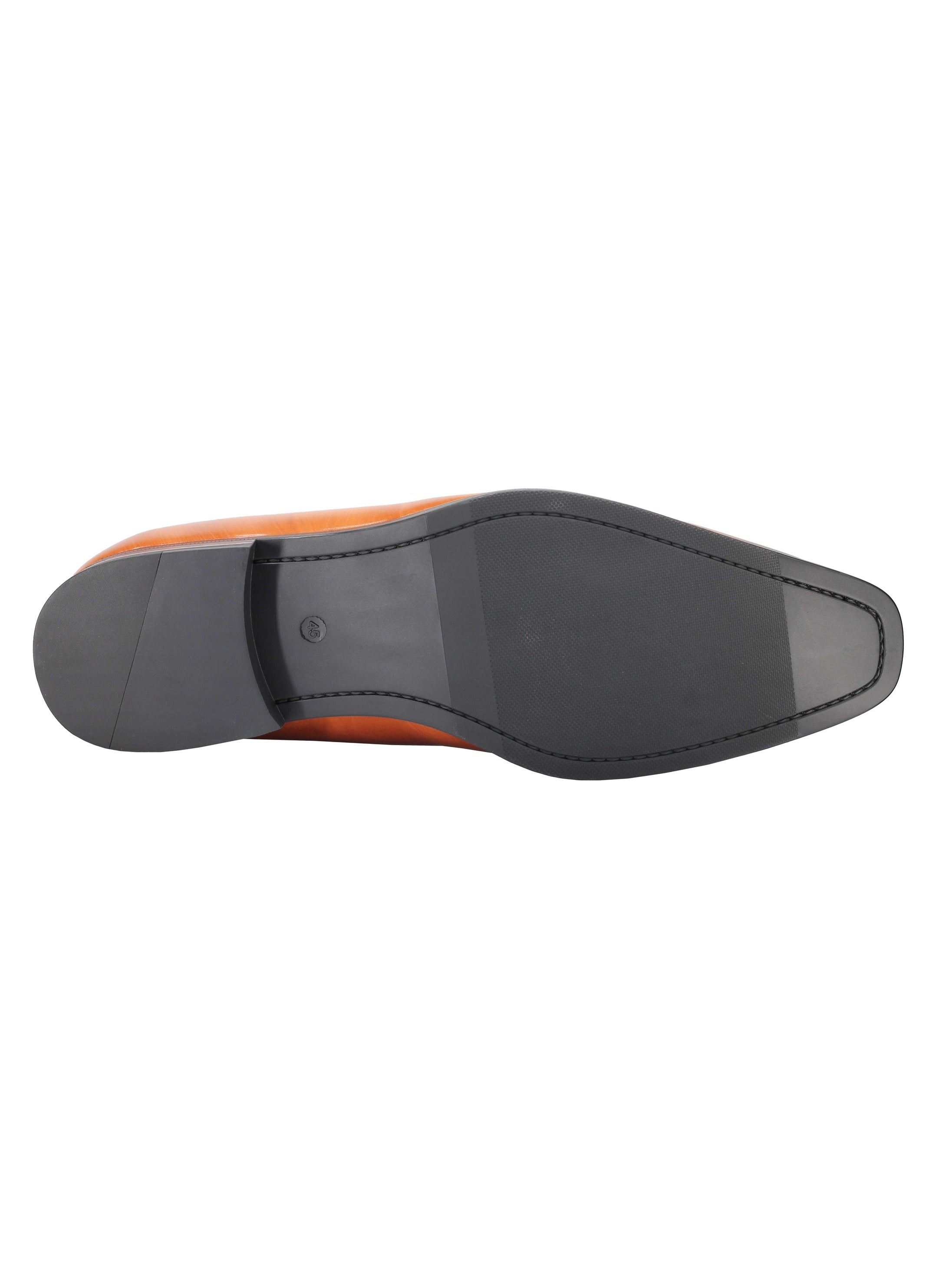 Brogue 2 Tone Faux Leather Lace-Up Shoes