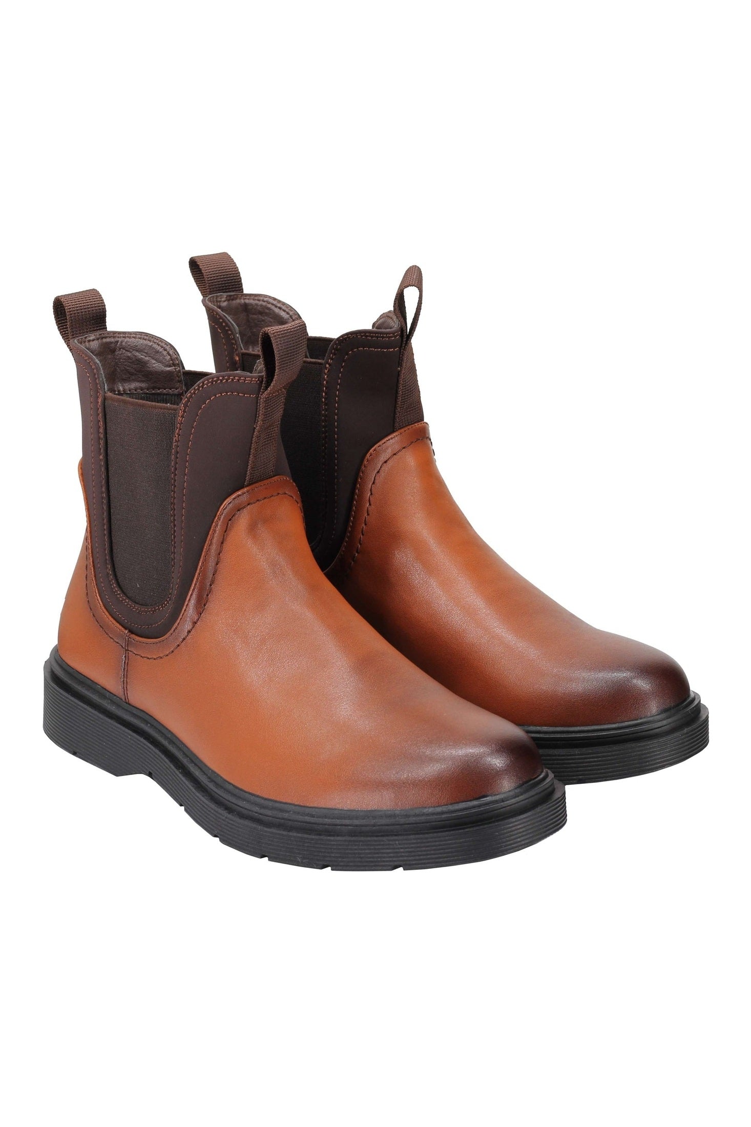 Chelsea - Faux Leather Ankle Boots