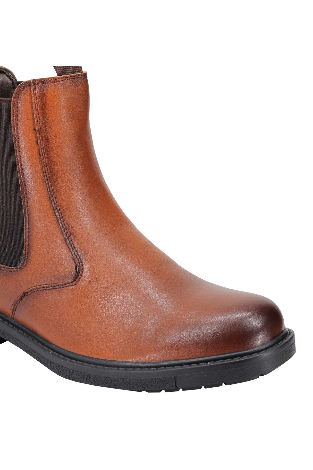 Chelsea Ankle Faux Leather Shoes