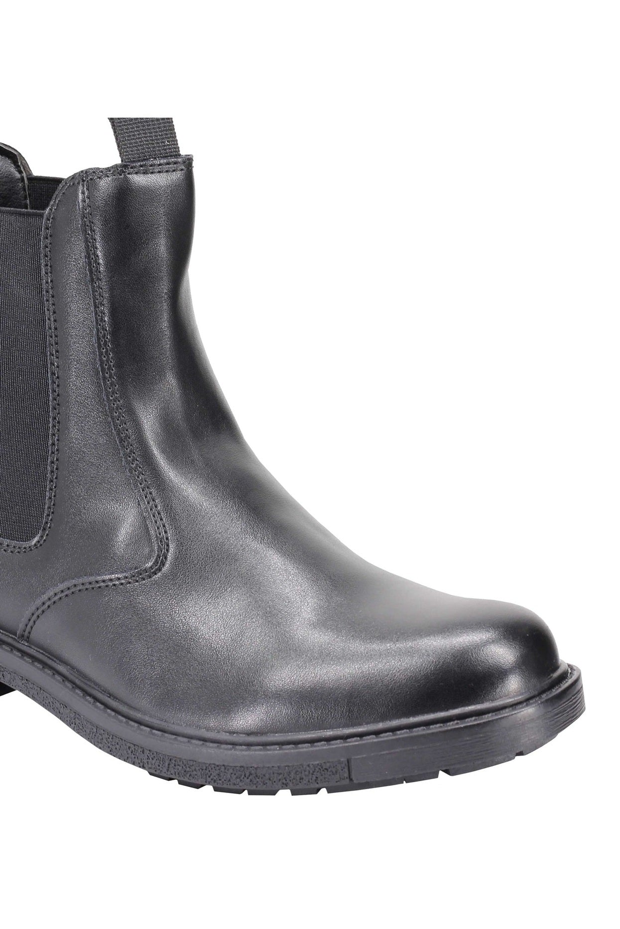 Chelsea Ankle Faux Leather Shoes