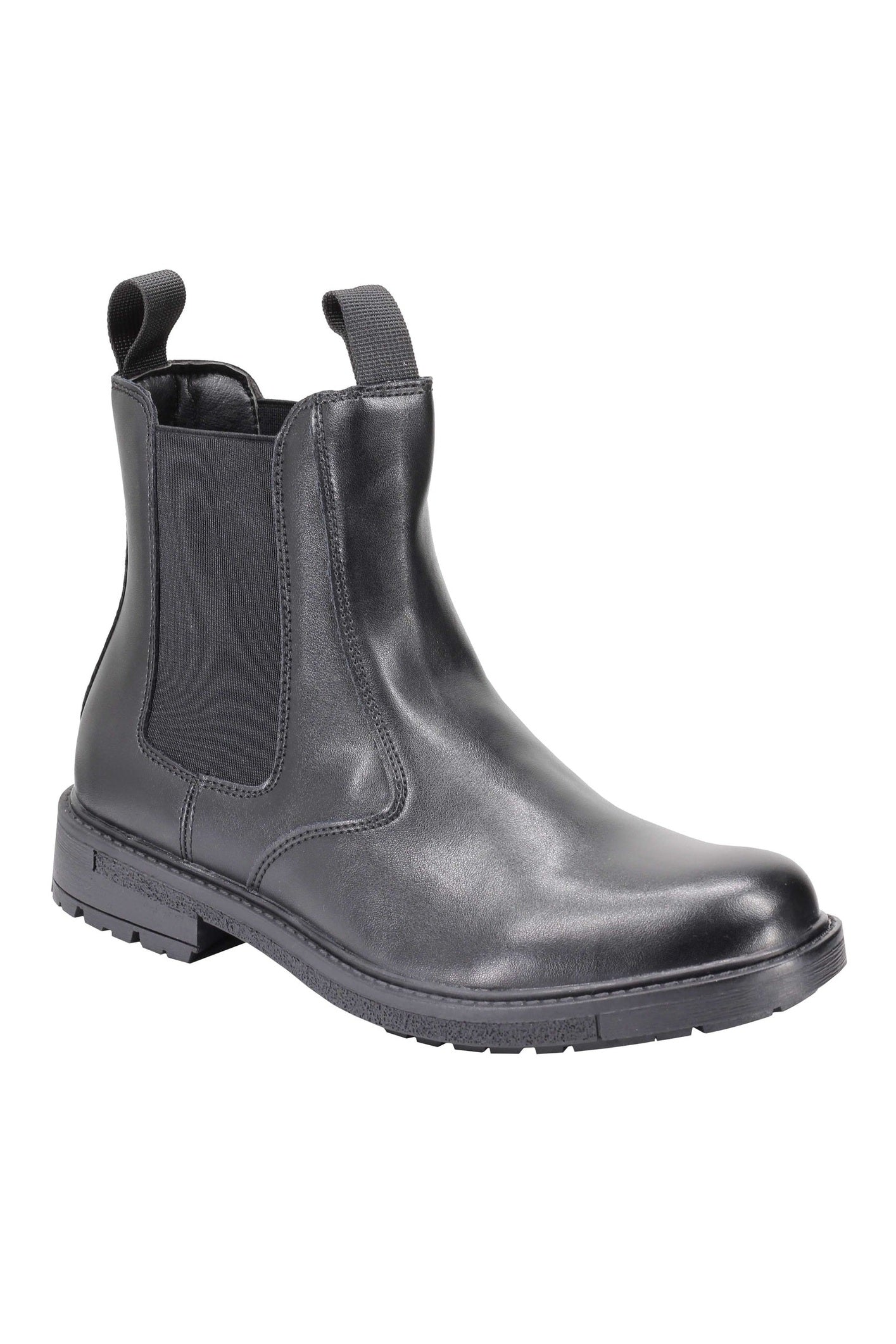 Chelsea Ankle Faux Leather Shoes