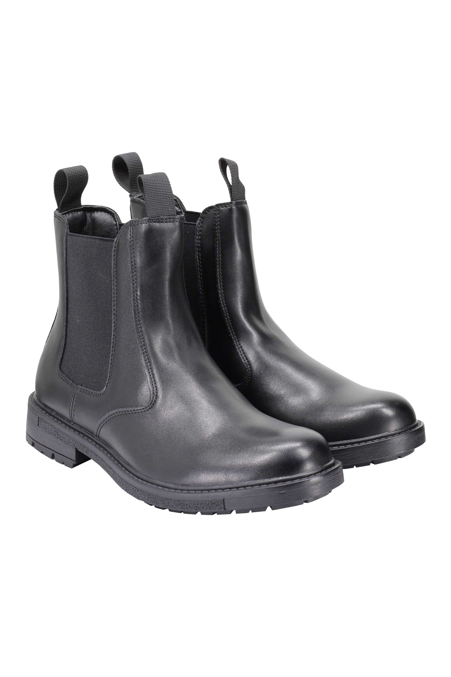 Chelsea Ankle Faux Leather Shoes