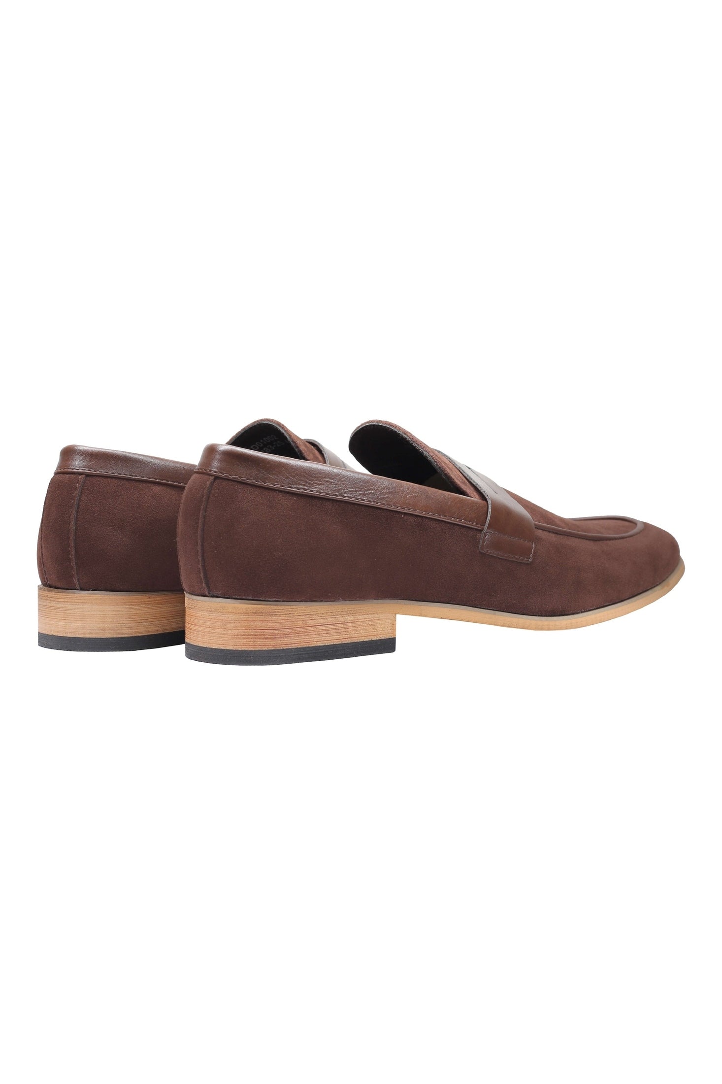 SUEDE PENNY LOAFERS