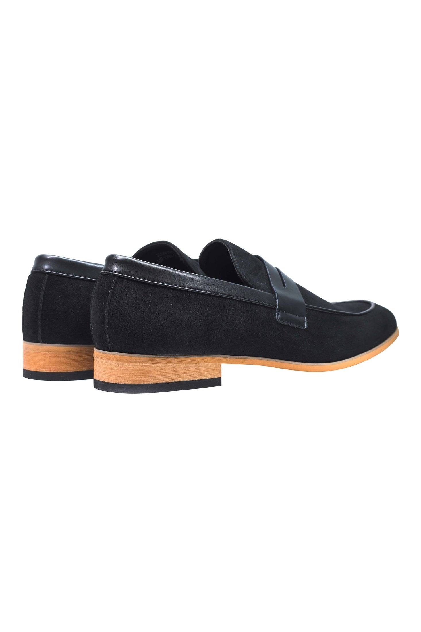 SUEDE PENNY LOAFERS