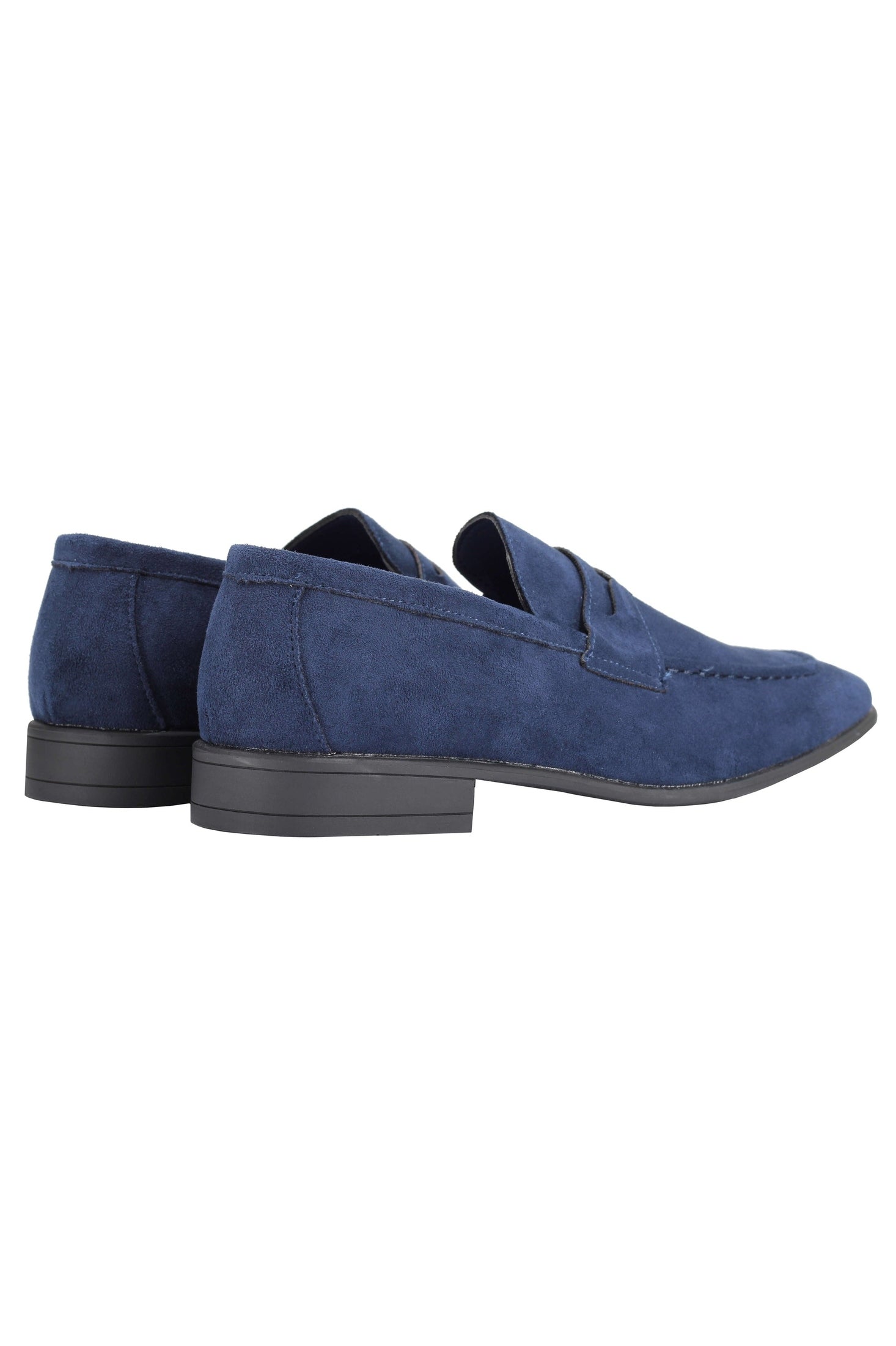 SUEDE PENNY LOAFERS