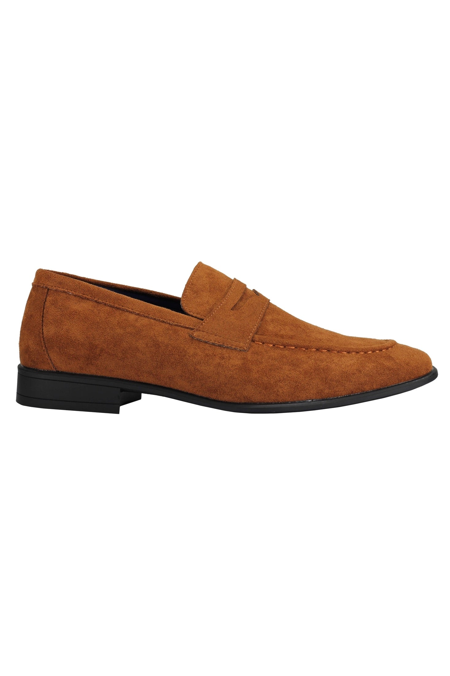 SUEDE PENNY LOAFERS
