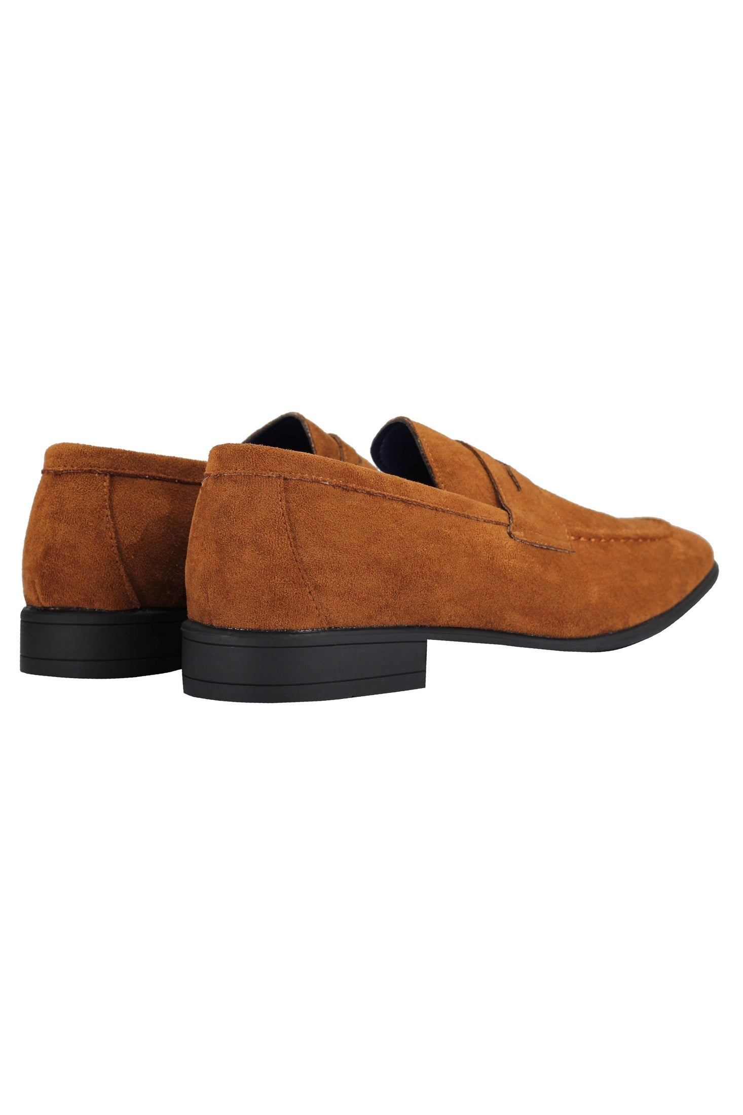 SUEDE PENNY LOAFERS