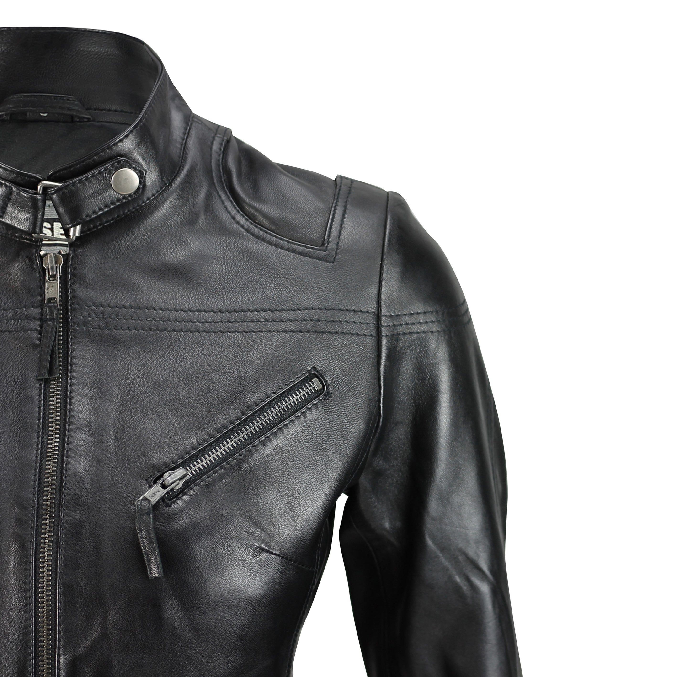 XPOSED LADIES JACKET IN BLACK