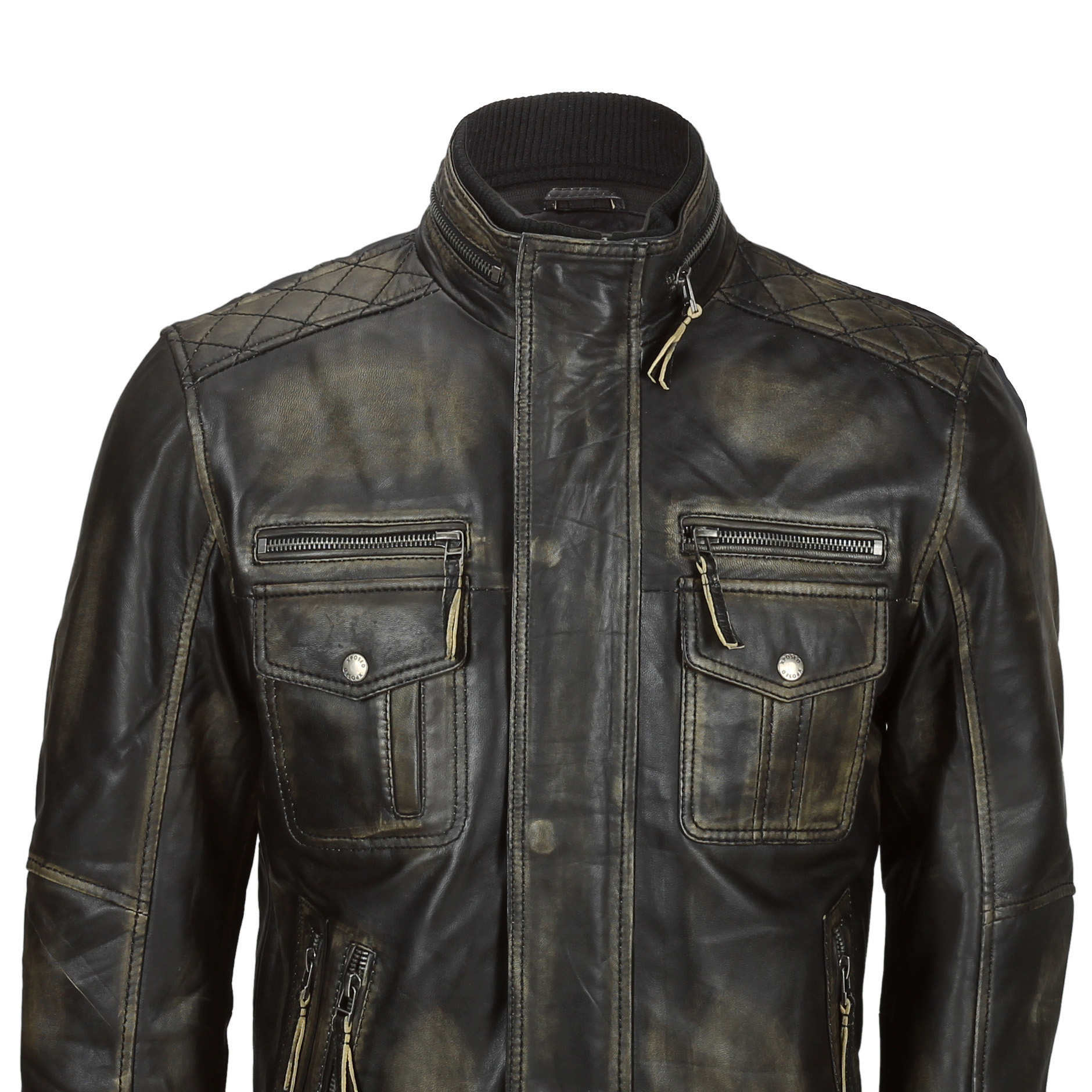 MEN'S RETRO MILITARY STYLE JACKET