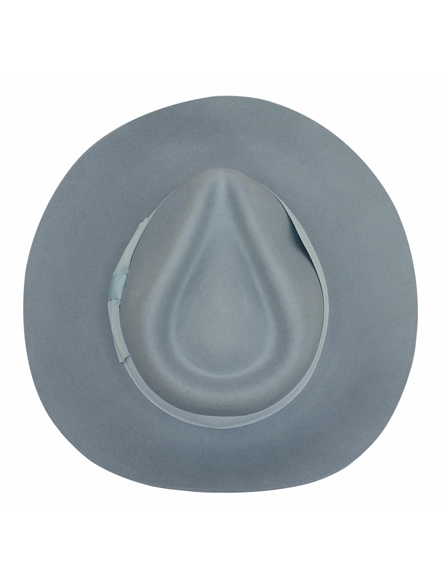 Gladwin Bond 100% Wool Blue Fedora Stiff Hat