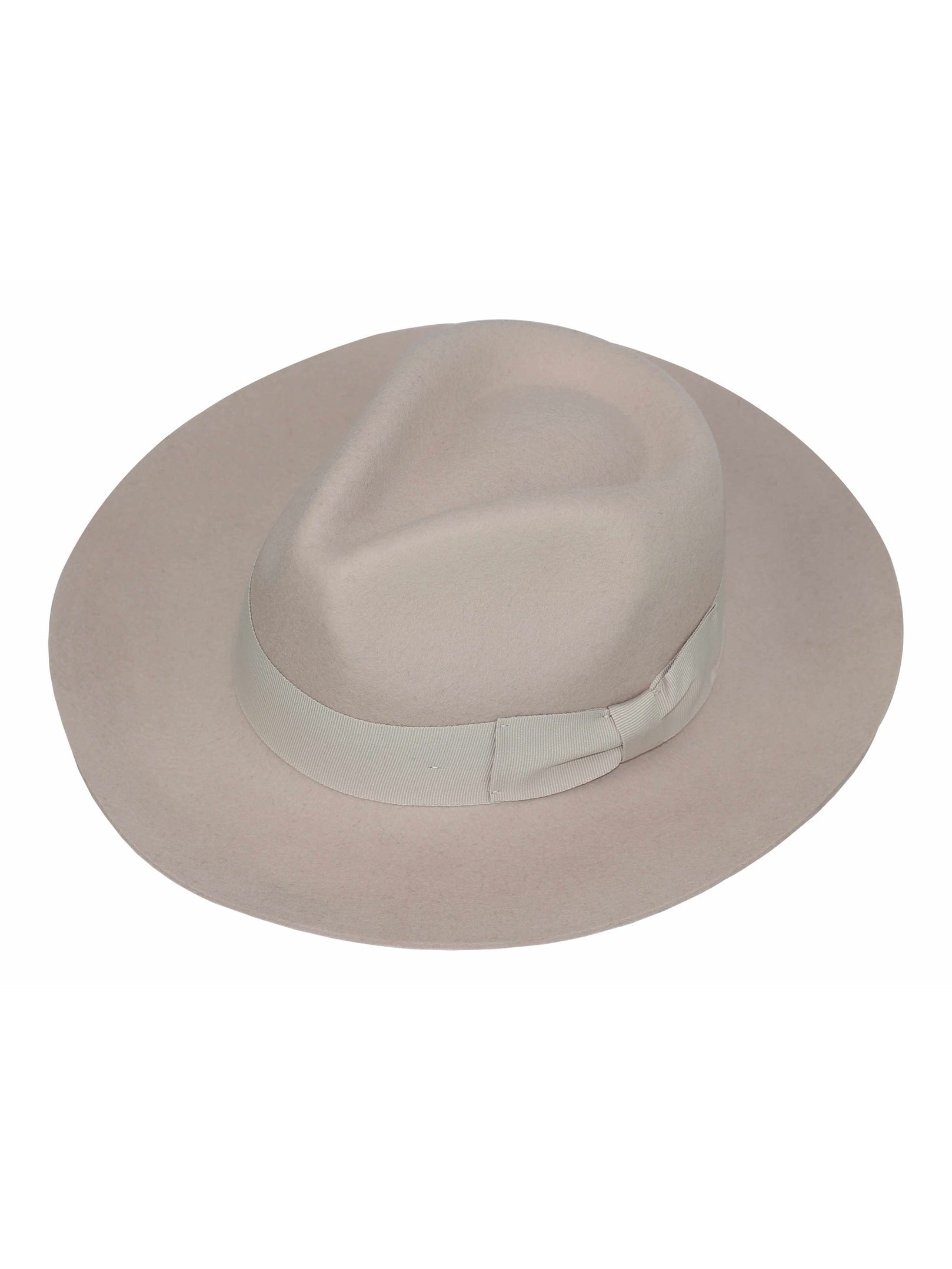 Gladwin Bond 100% Wool Cream Fedora Stiff Hat