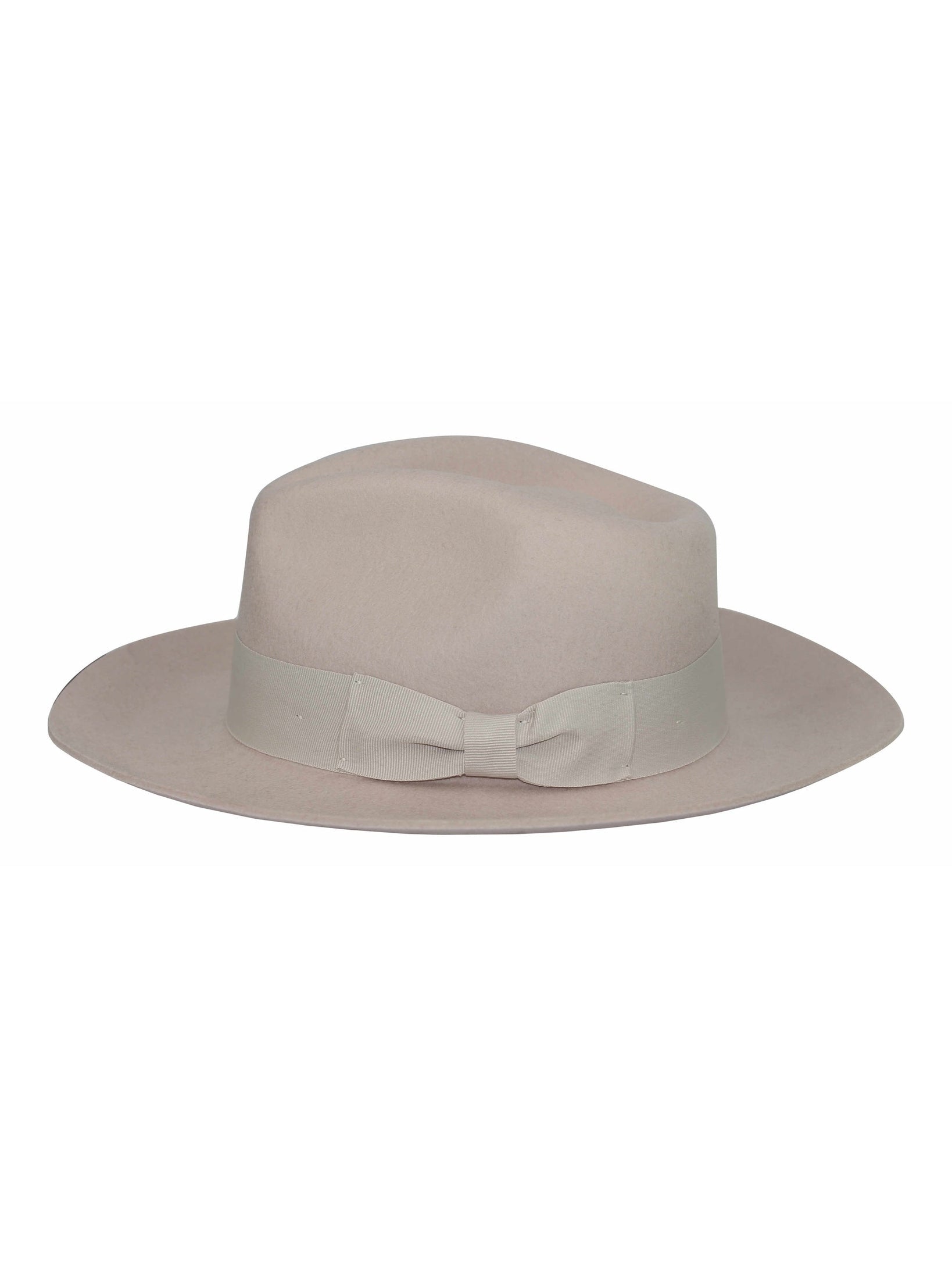 Gladwin Bond 100% Wool Cream Fedora Stiff Hat
